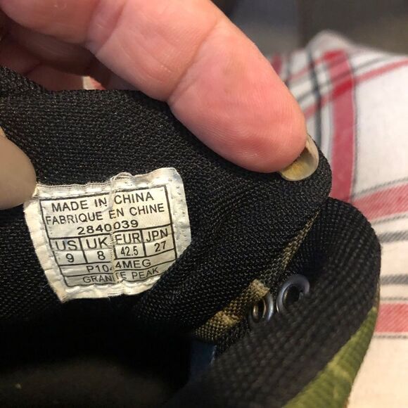 Women’s RedHead granite peak camo hiking/work boots size 9 - Picture 6 of 6